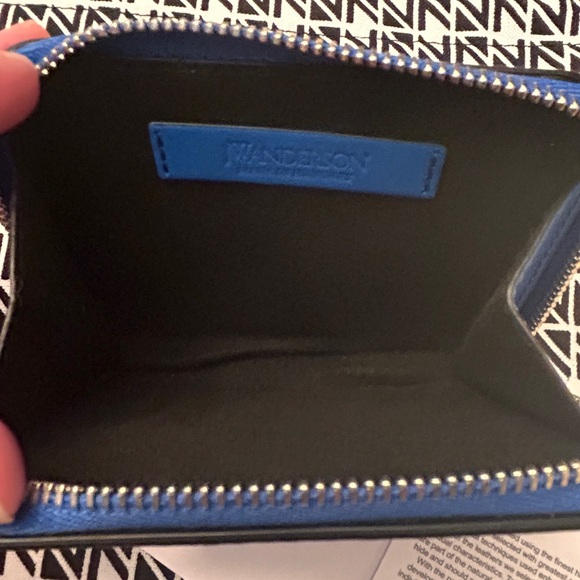 JW Anderson Puller Colorblock Leather Wallet/Coin Purse - Picture 4 of 8